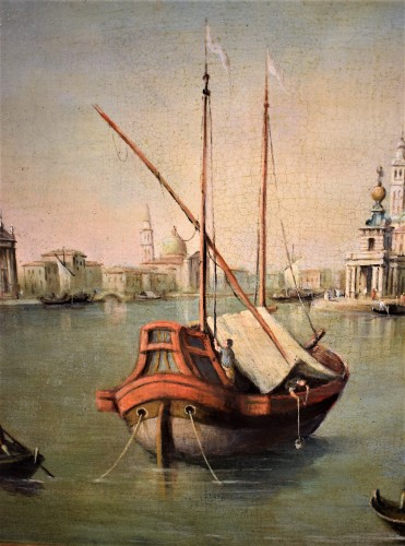 Venise, le bassin de San Marco - École de Michèle Marieschi (1710-1744) - Louis XV